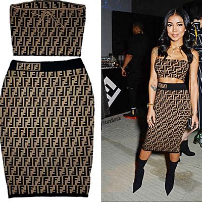 cheap fendi 2 piece outfit|fendi dresses.